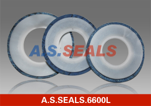 PTFE Envelope gasket L shape